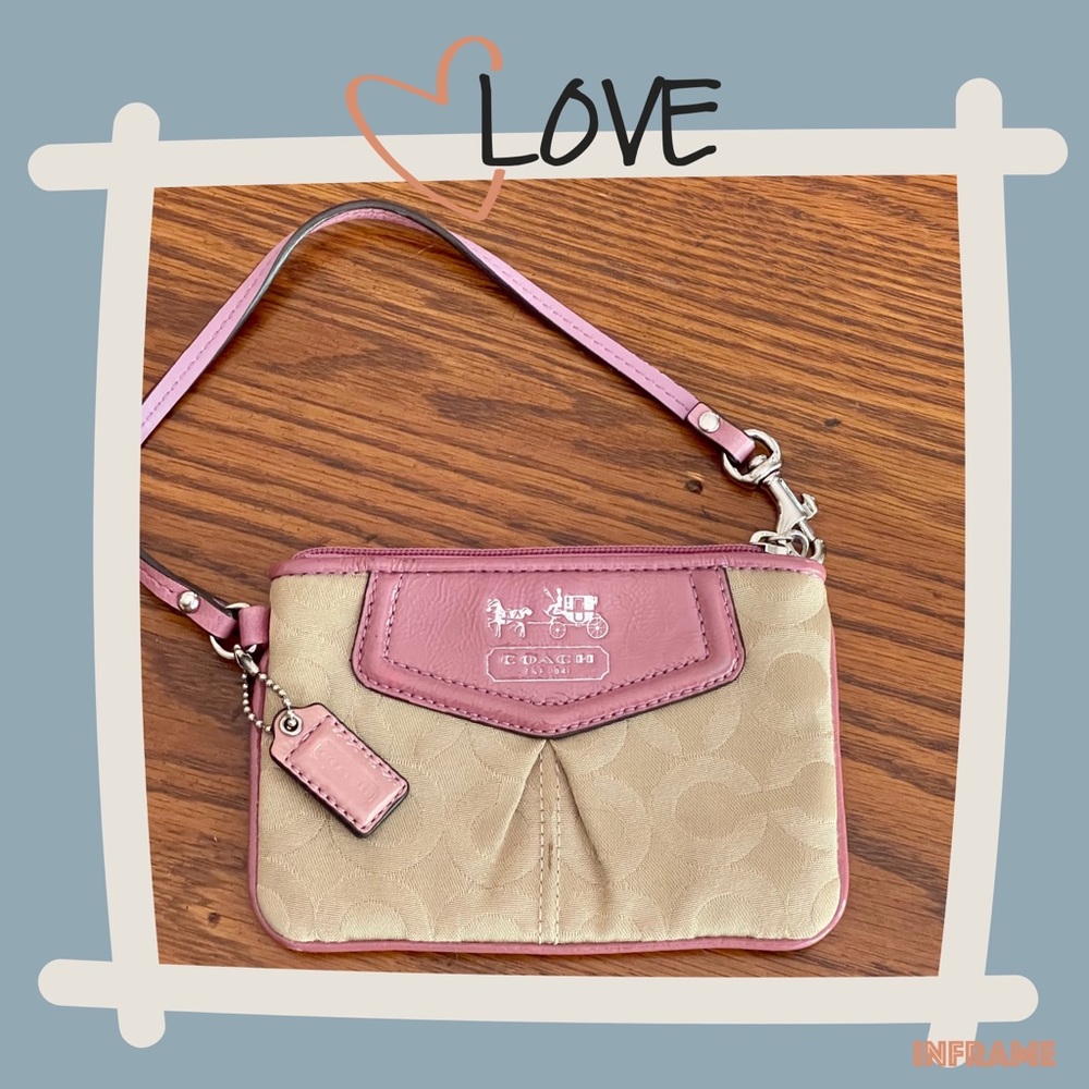 Coach wristlet